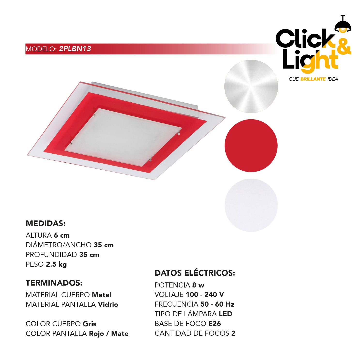 PLAFON LED SINES ESTILO CONTEMPORANEO