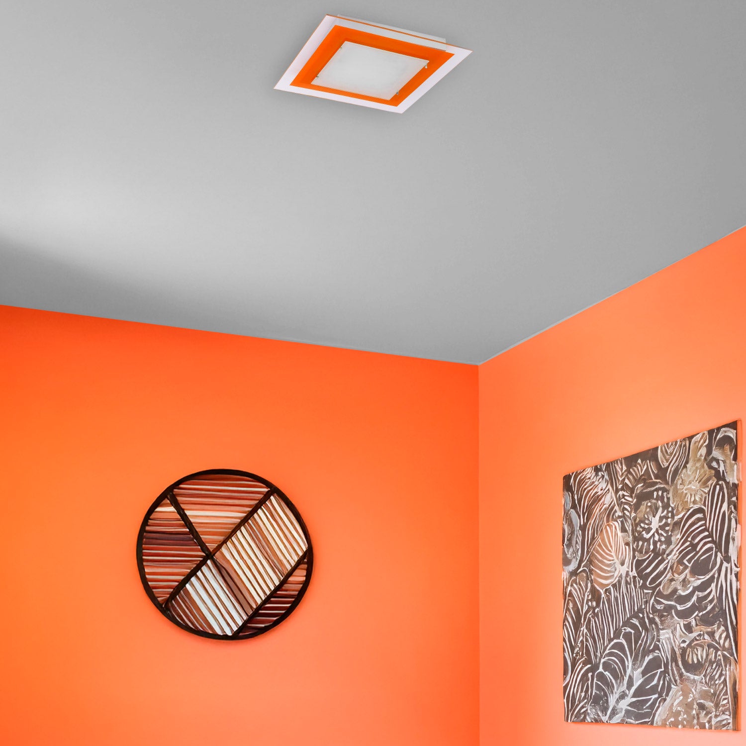 PLAFON LED CHAVEZ ESTILO CONTEMPORANEO