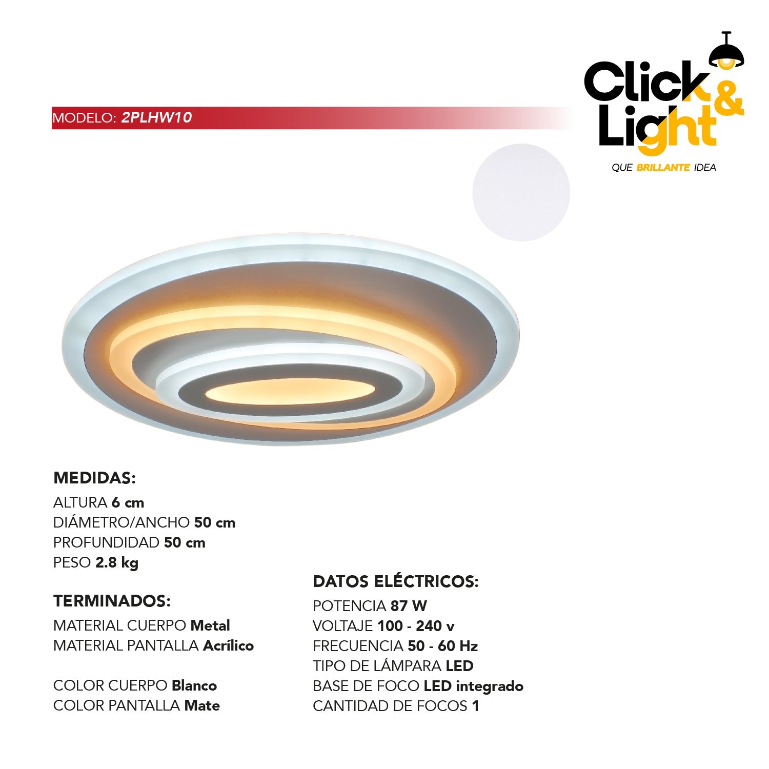 PLAFON ESPAÑA MODERNO