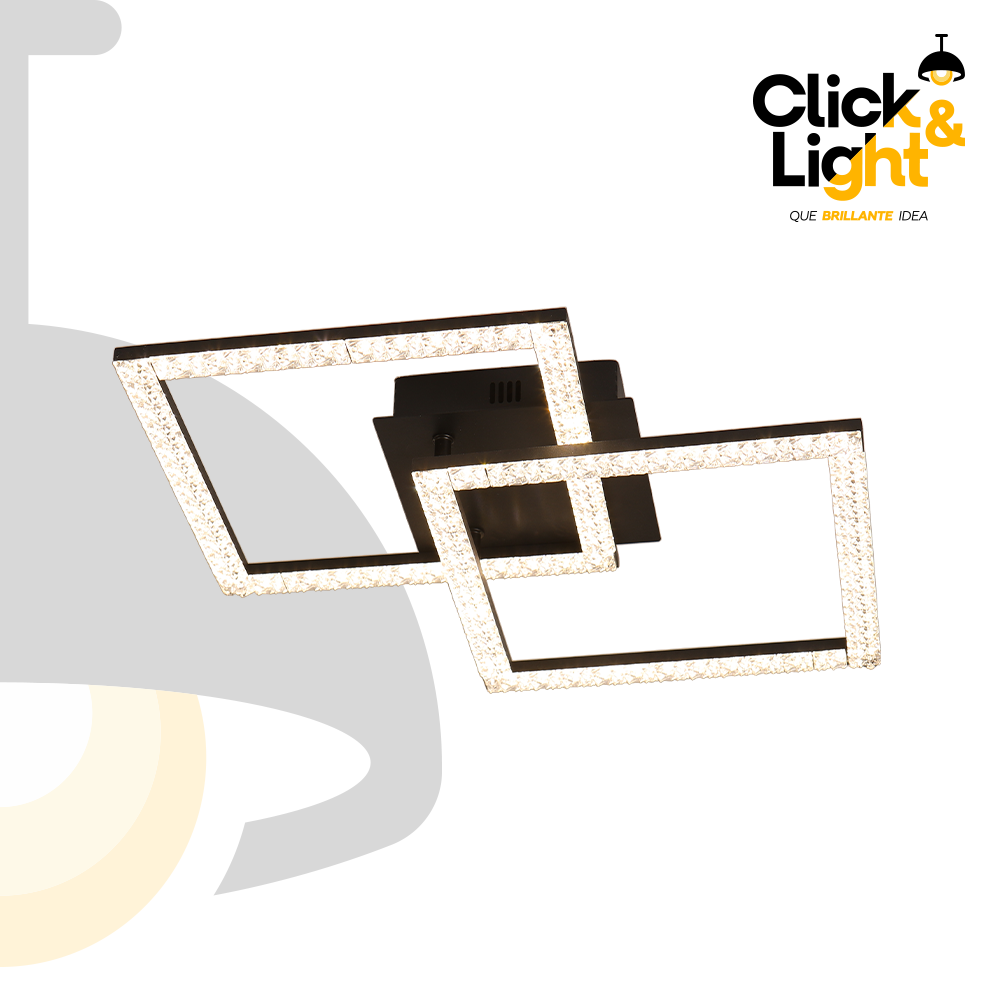 PLAFÓN RUSBELL NEGRO