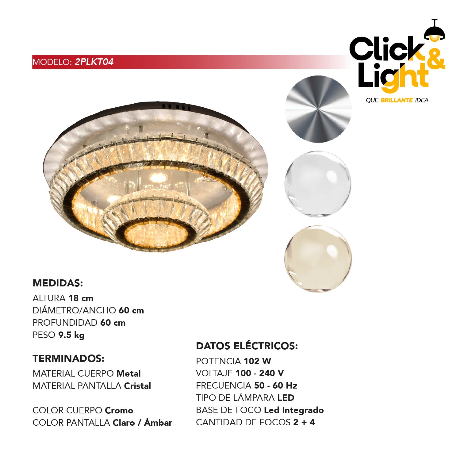 PLAFON LED MARINA ESTILO MODERNO