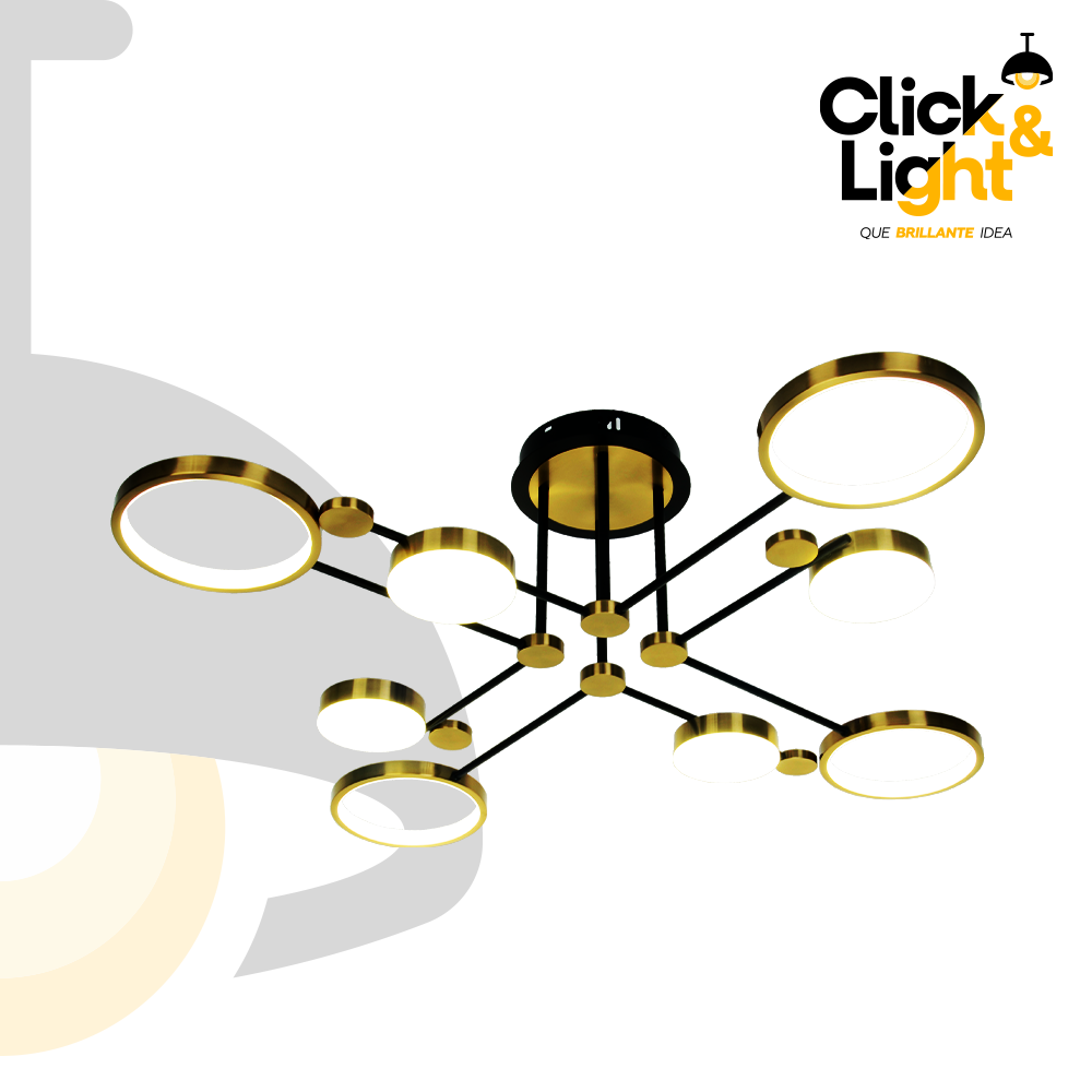 PLAFON LED OSTRA ESTILO CONTEMPORANEO