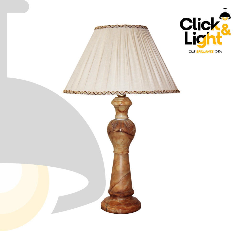 LAMPARA DE MESA SELENE ALABASTRO ANTIGUA