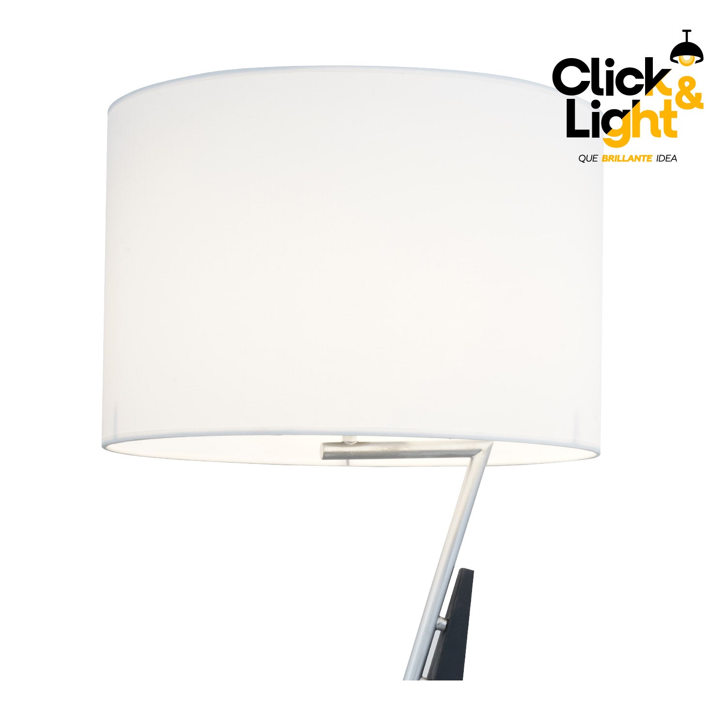 LAMPARA DE MESA QAZARD BLANCO Y DORADO
