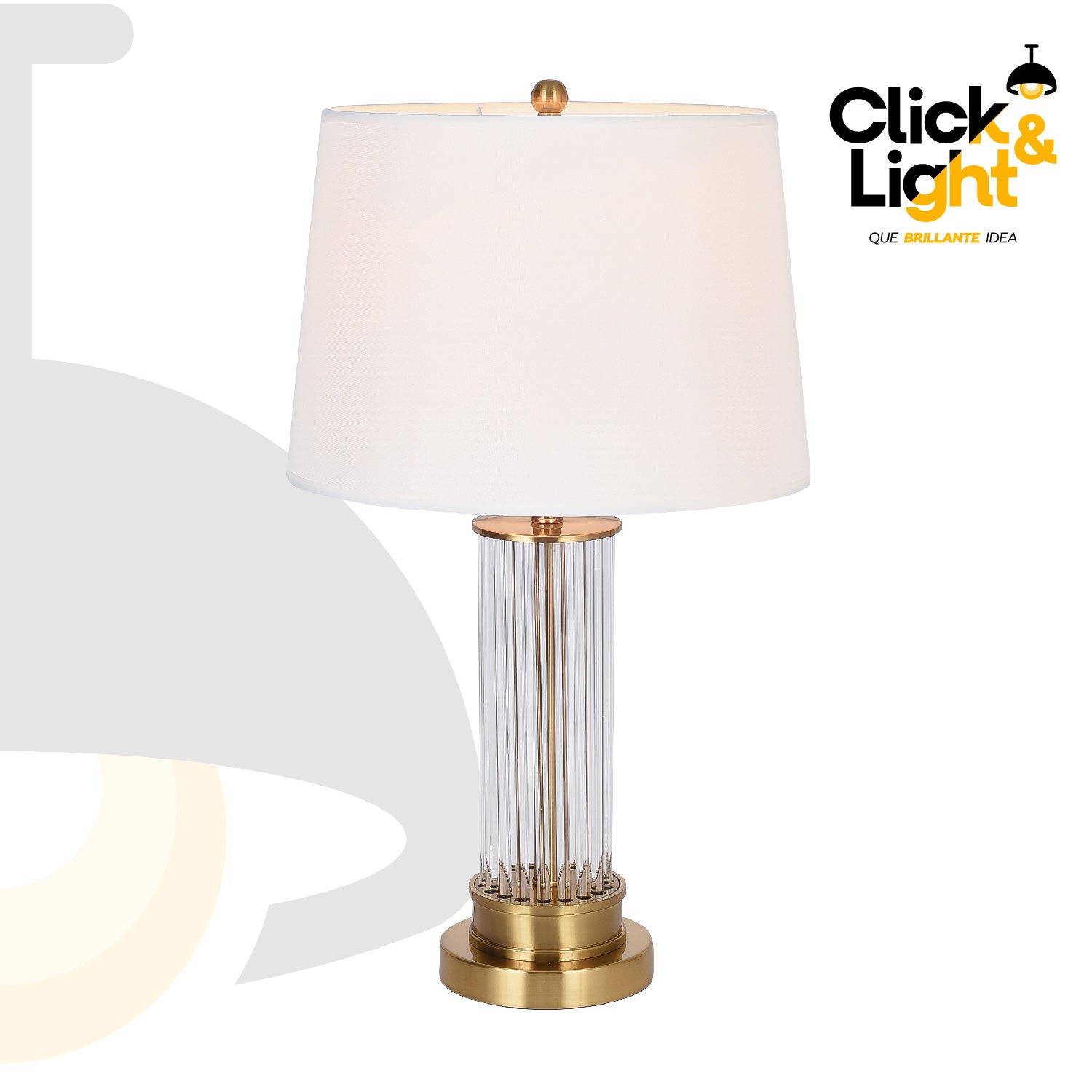 LAMPARA DE MESA LUXEN CLASICA