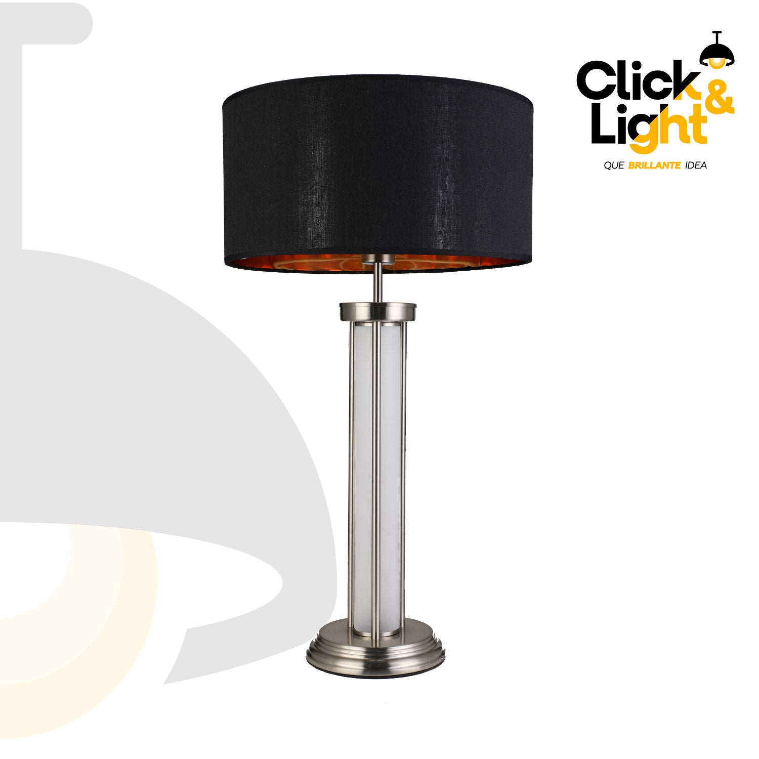 LAMPARA DE MESA HOVER MODERNA PANTALLA ELEGANTE