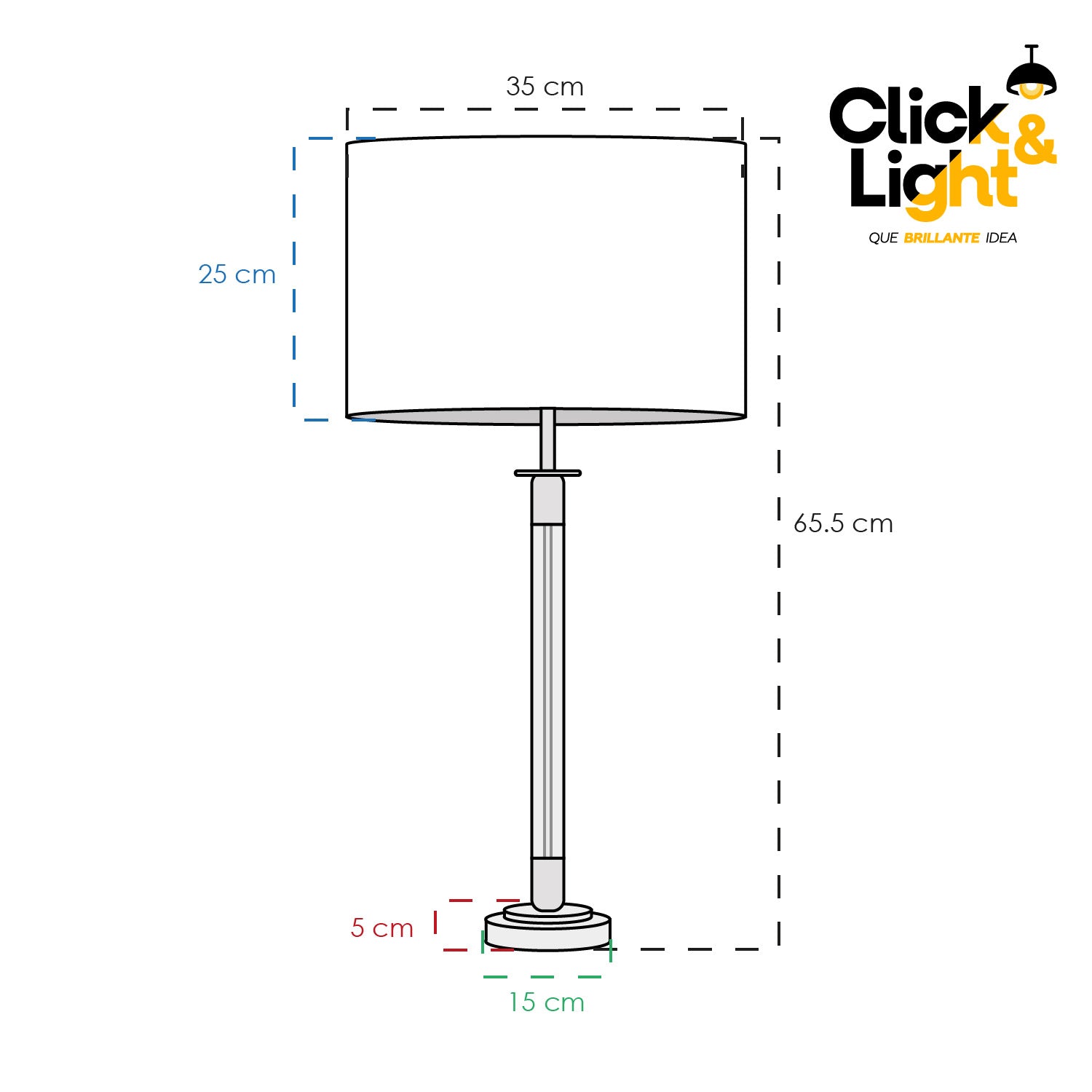 LÁMPARA DE MESA MODERNA MANE