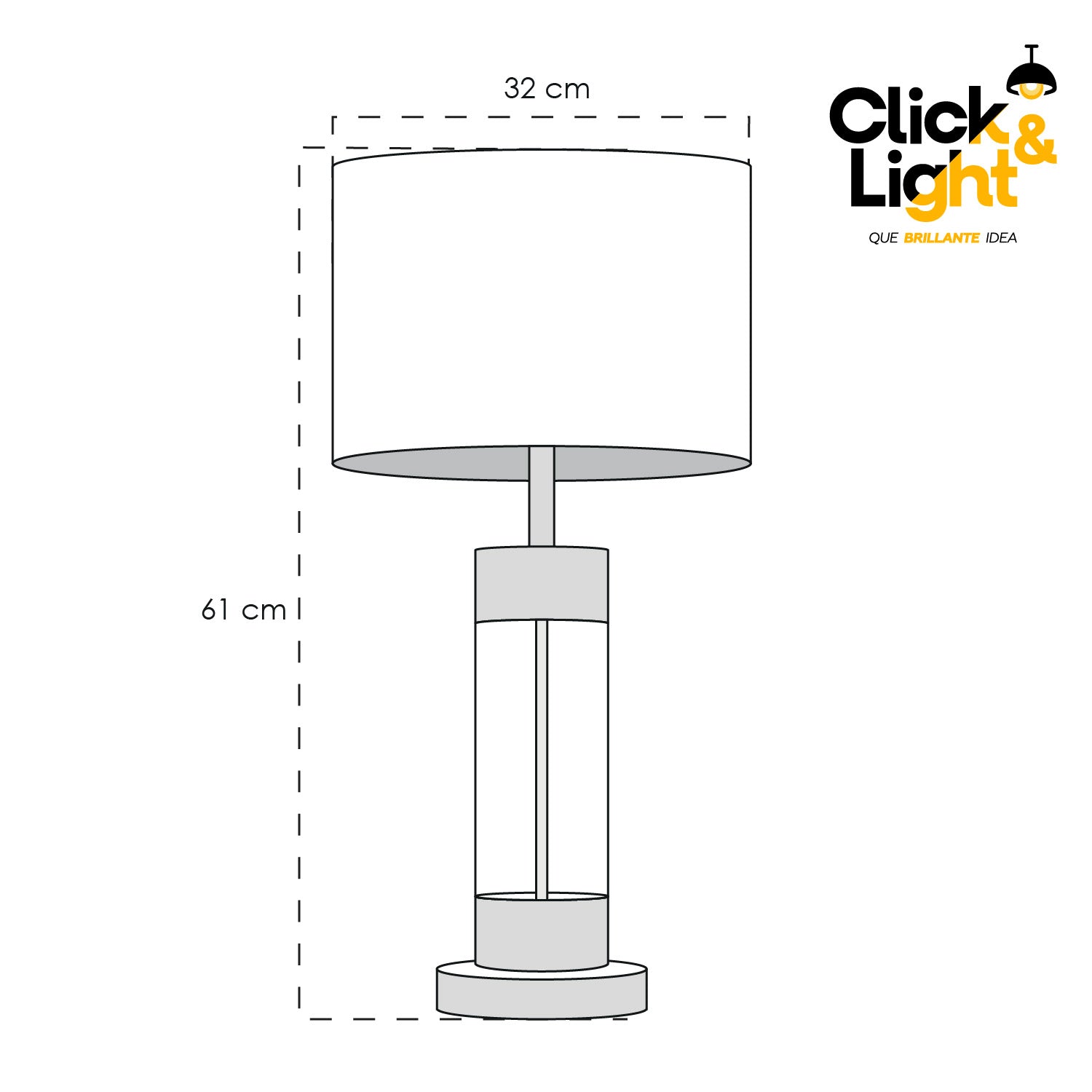LAMPARA DE MESA BLOOM MODERNO