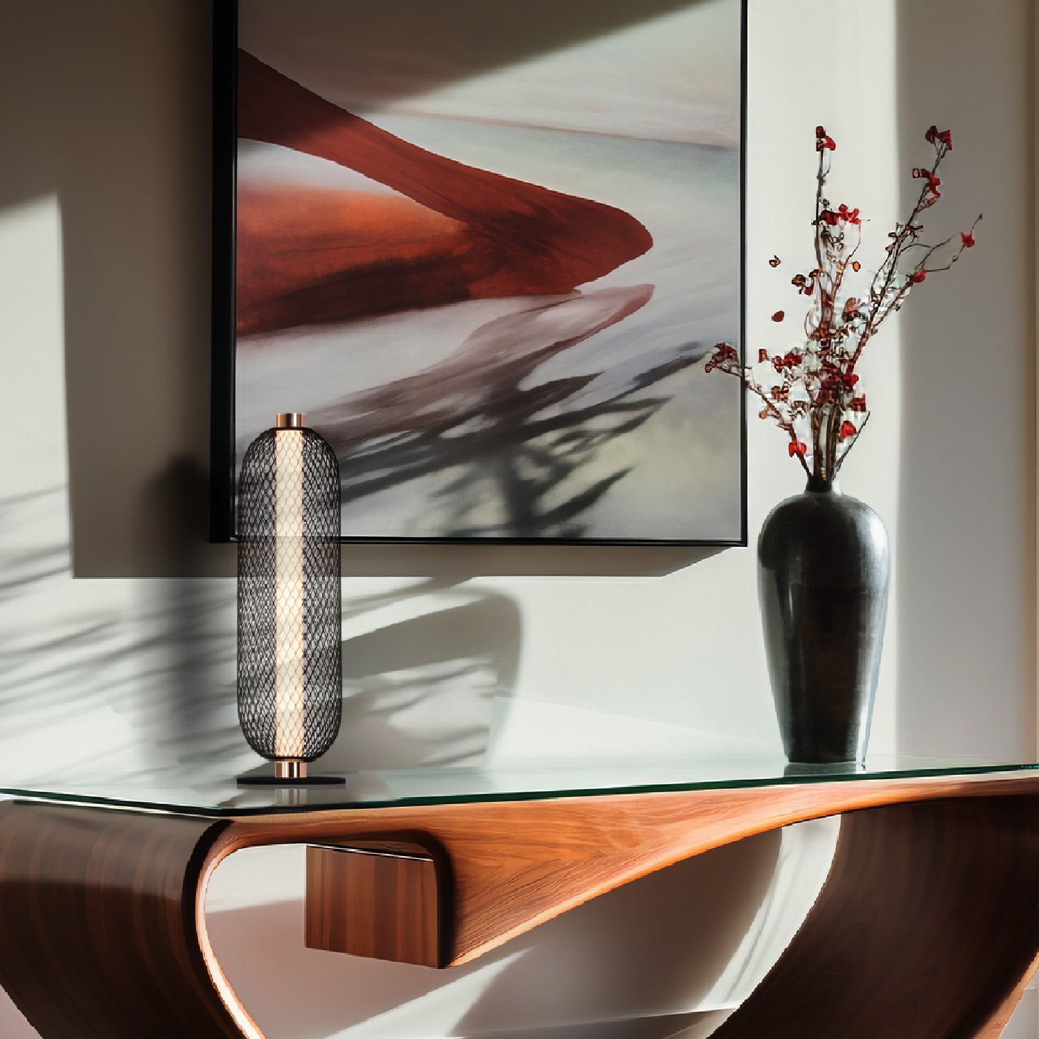 LAMPARA DE MESA DAYON CONTEMPORANEA