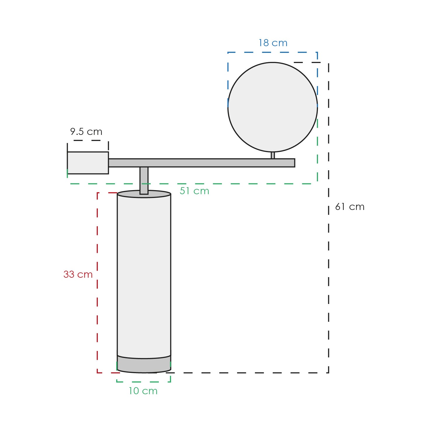 Lámpara de Mesa Caltex Estilo Contemporáneo