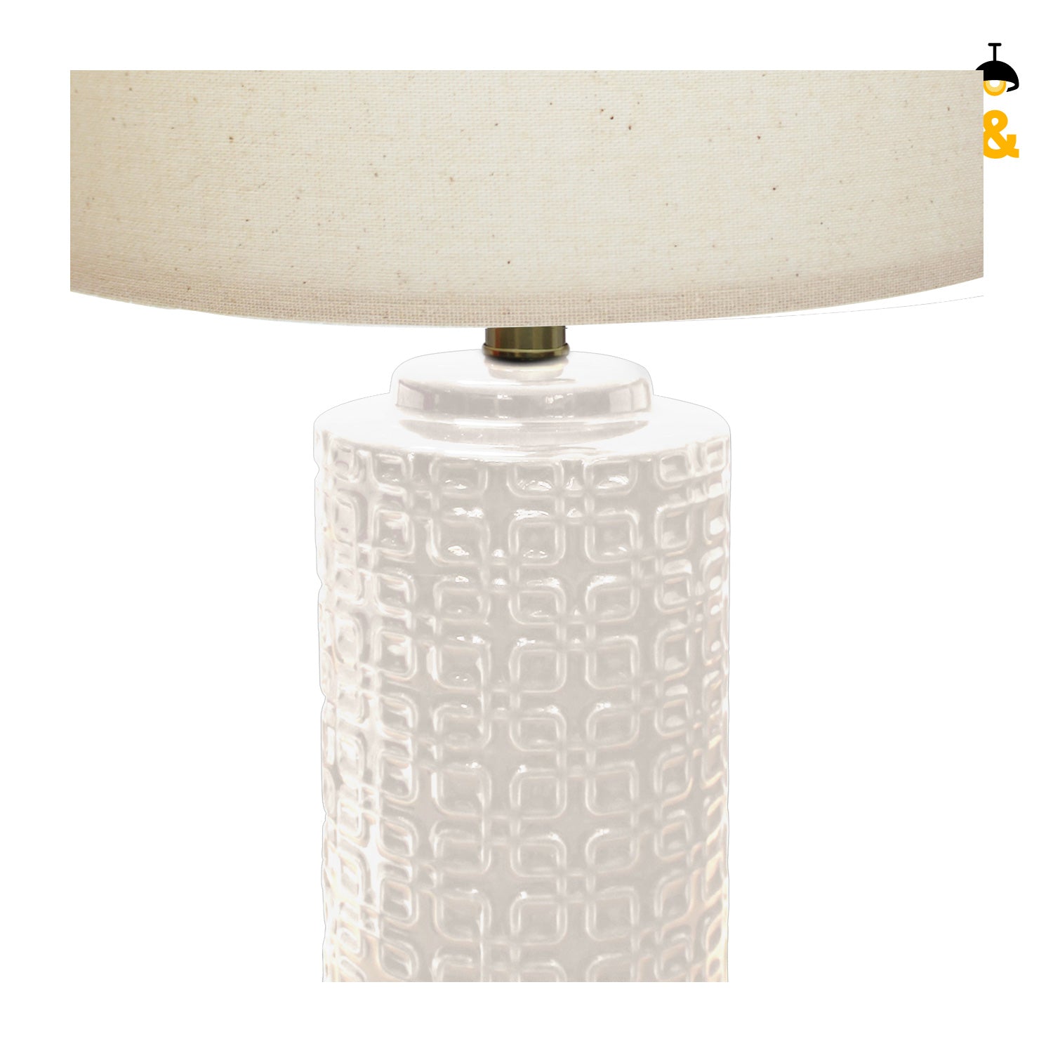 LAMPARA DE MESA BESSY CERÁMICA