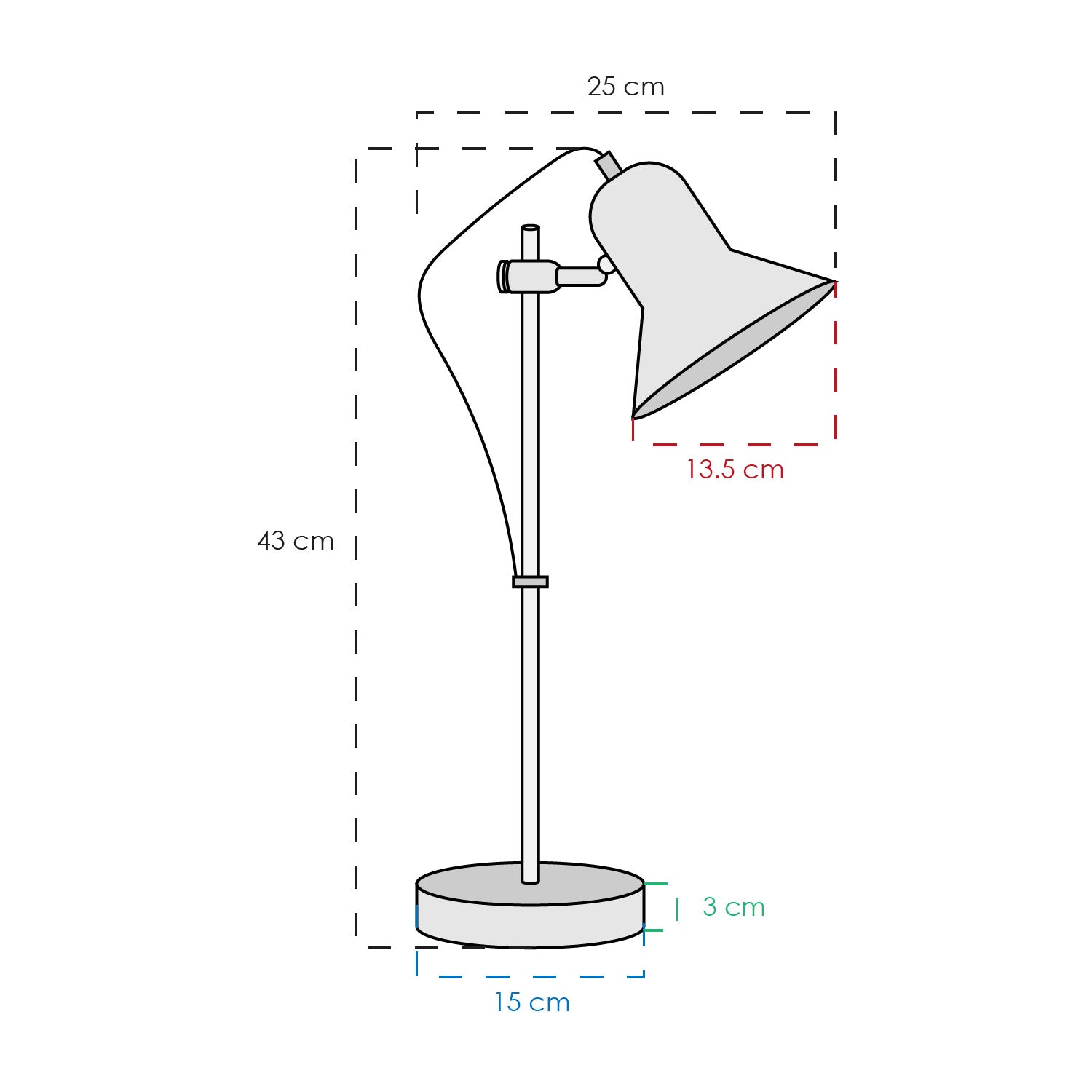 LÁMPARA ANA DE MESA CONTEMPORÁNEA MOSTAZA