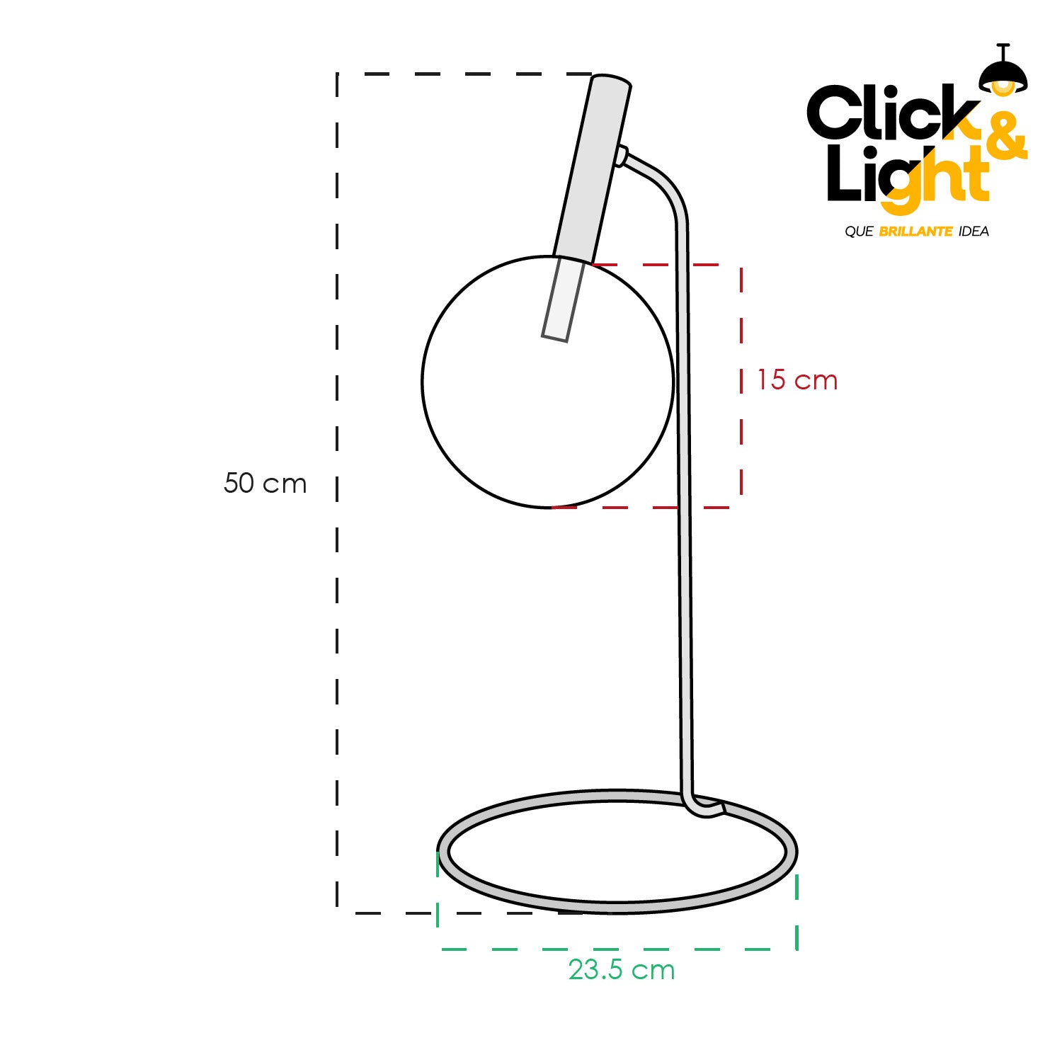 LÁMPARA DE MESA MODERNA PIRELLI