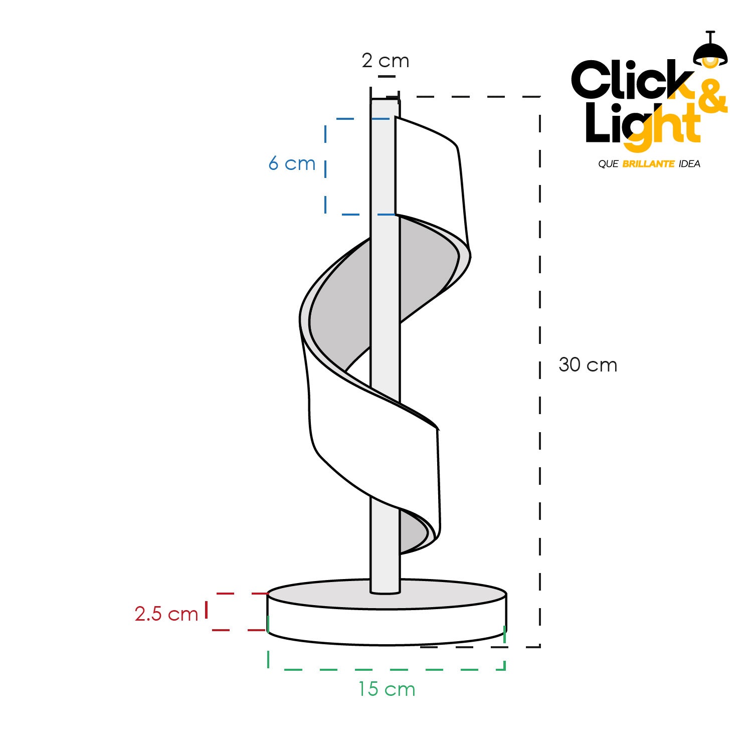 LAMPARA DE MESA MINIMALISTA SIKEU