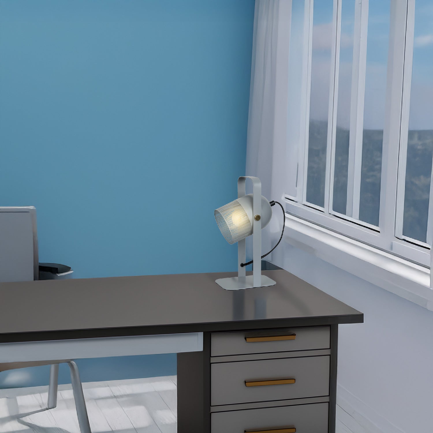 LAMPARA DE MESA BULD LED COMTEMPORANEA