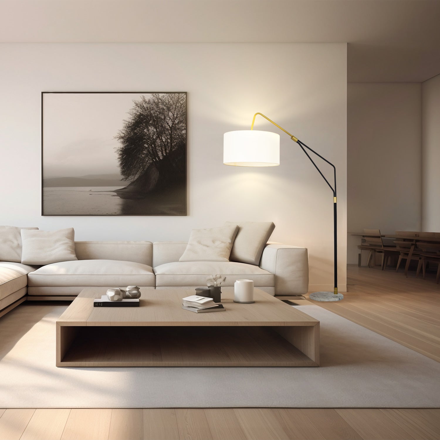 LÁMPARA DE PIE XERAN MODERNA