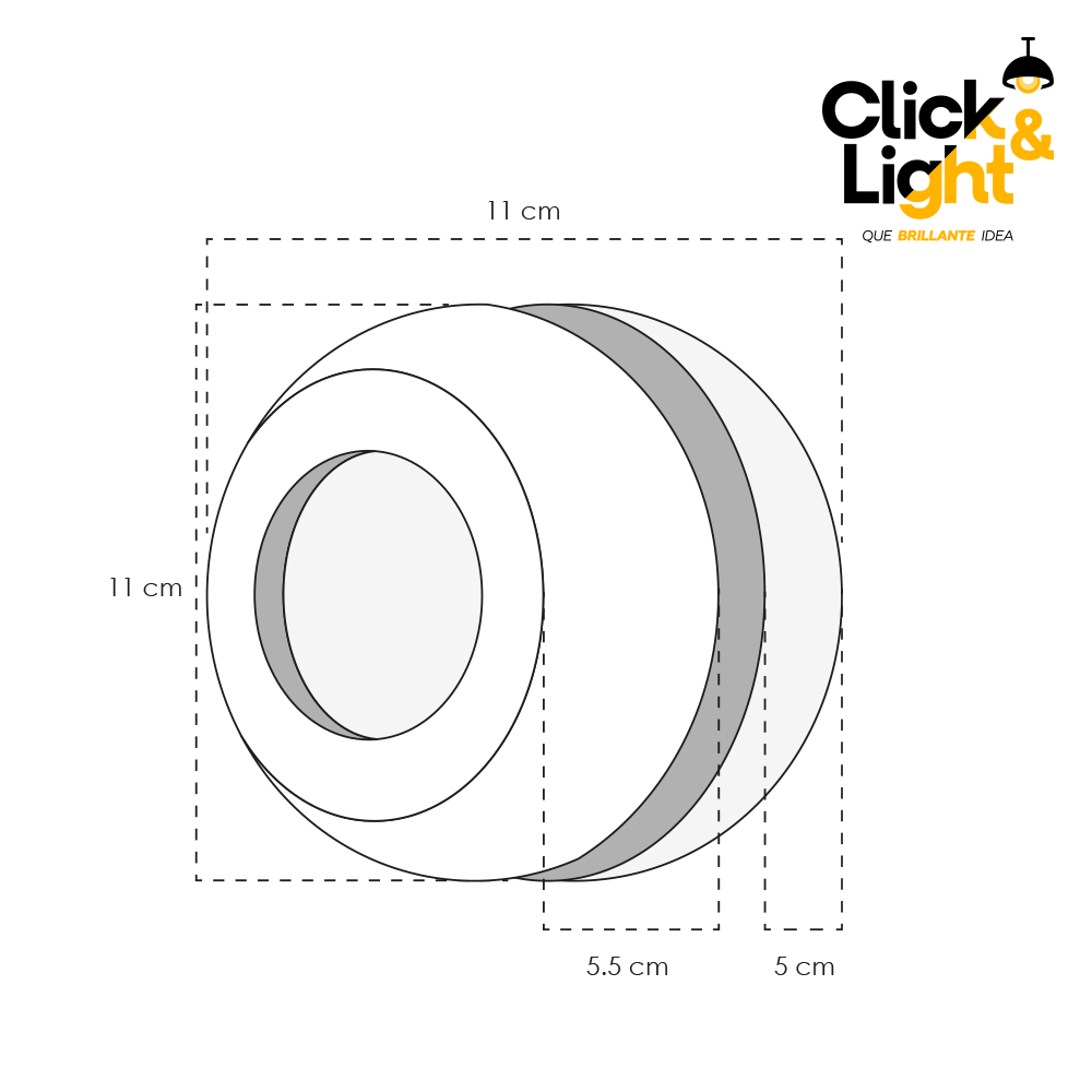 ARBOTANTE 1 LUZ COPITO ESTILO MODERNO