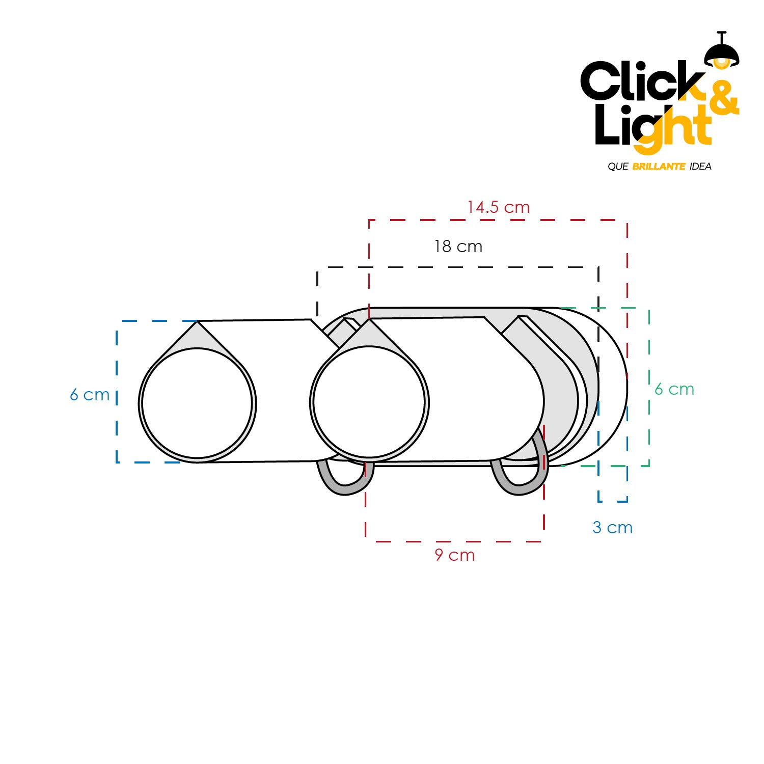 ARBOTANTE 2 LUZ PAIN ESTILO MODERNO