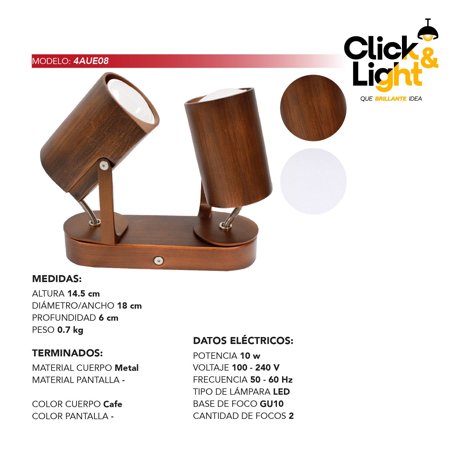 ARBOTANTE 2 LUZ PAIN ESTILO MODERNO