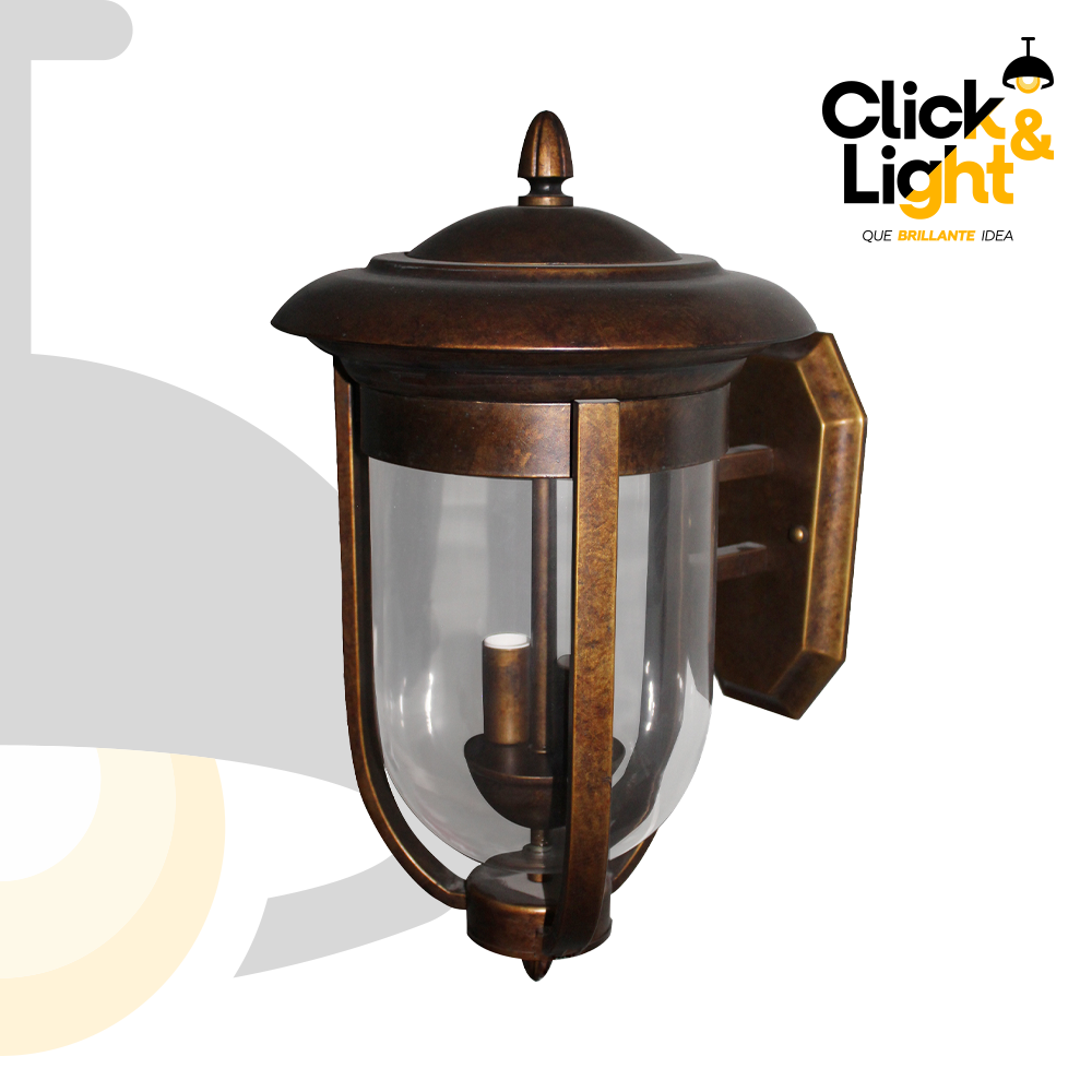 ARBOTANTE EXTERIOR 1 LUZ UNGRIA ESTILO VINTAGE
