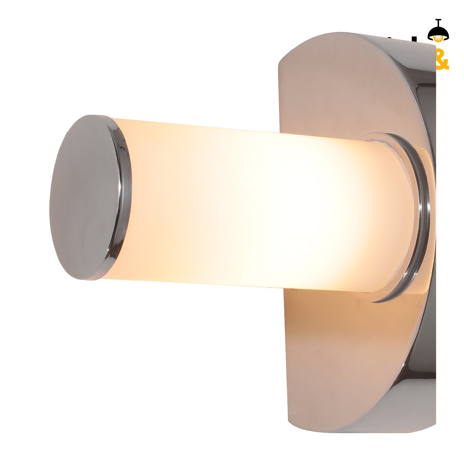 ARBOTANTE MODERNO COLOR CROMO BLANCO