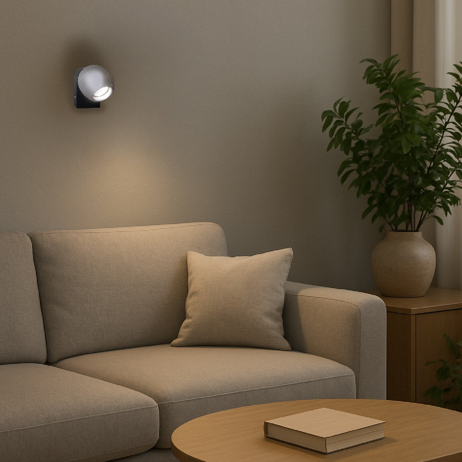 ARBOTANTE 1 LUZ MIKE ESTILO MODERNO