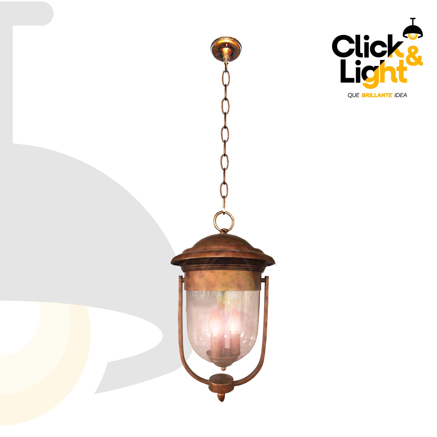 Colgante Arista Moderno - Click & Light