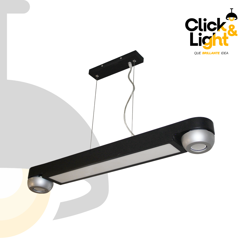 Lámpara Colgante Moderno Enerm LED Negro