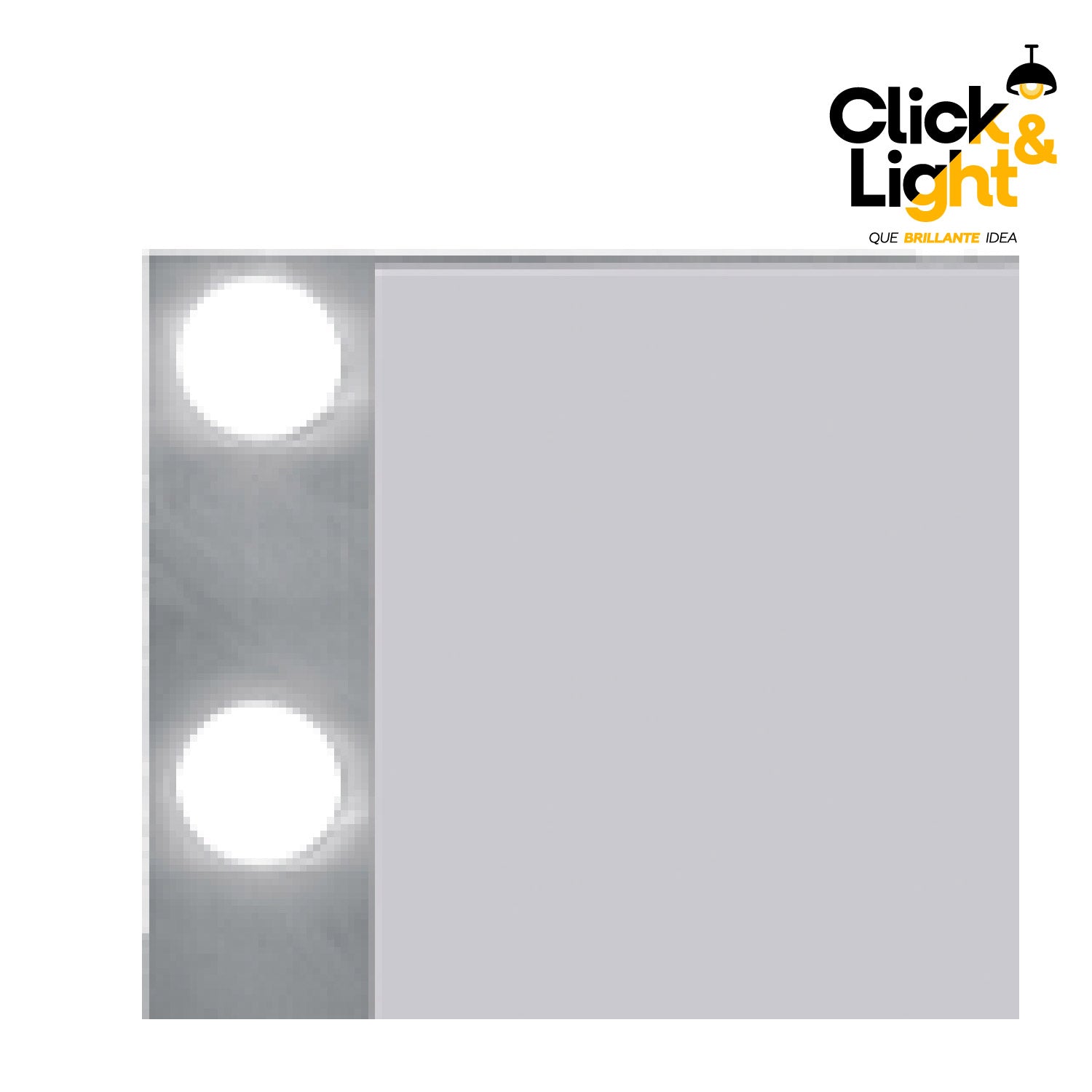 ESPEJO LED MODERNO CHARLES TIPO HOLLYWOOD