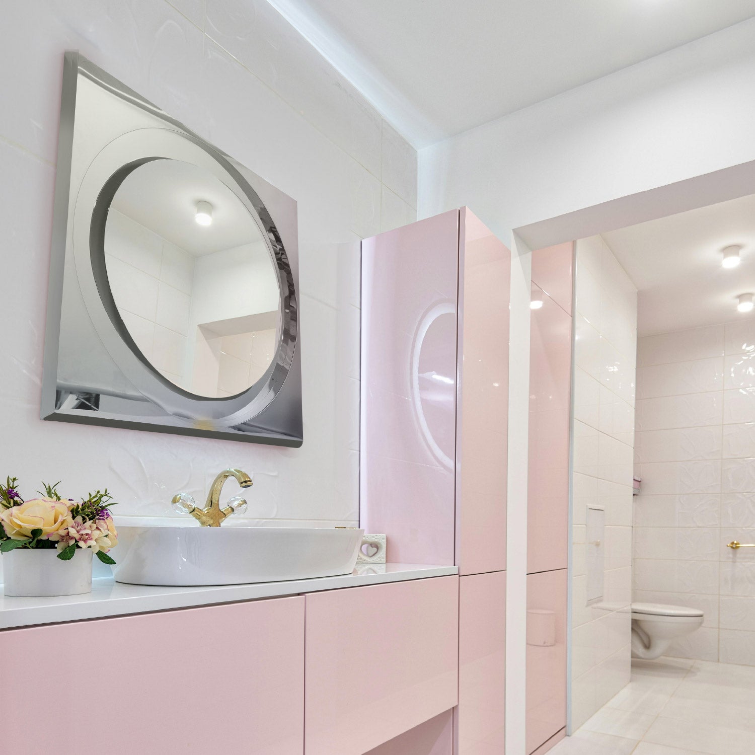 ESPEJO LED CONTEMPORANEO DUKE CROMO