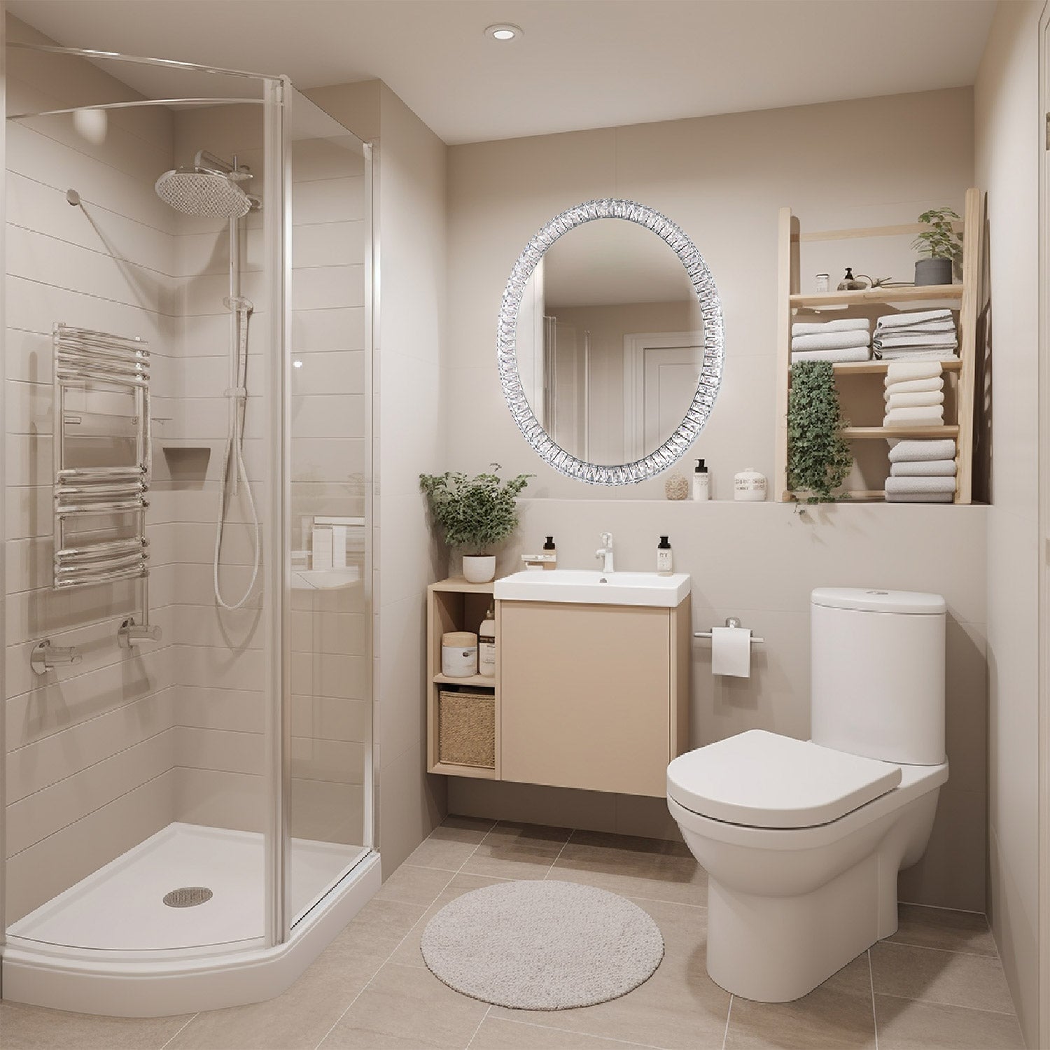 ESPEJO LED MODERNO RABI ELEGANTE