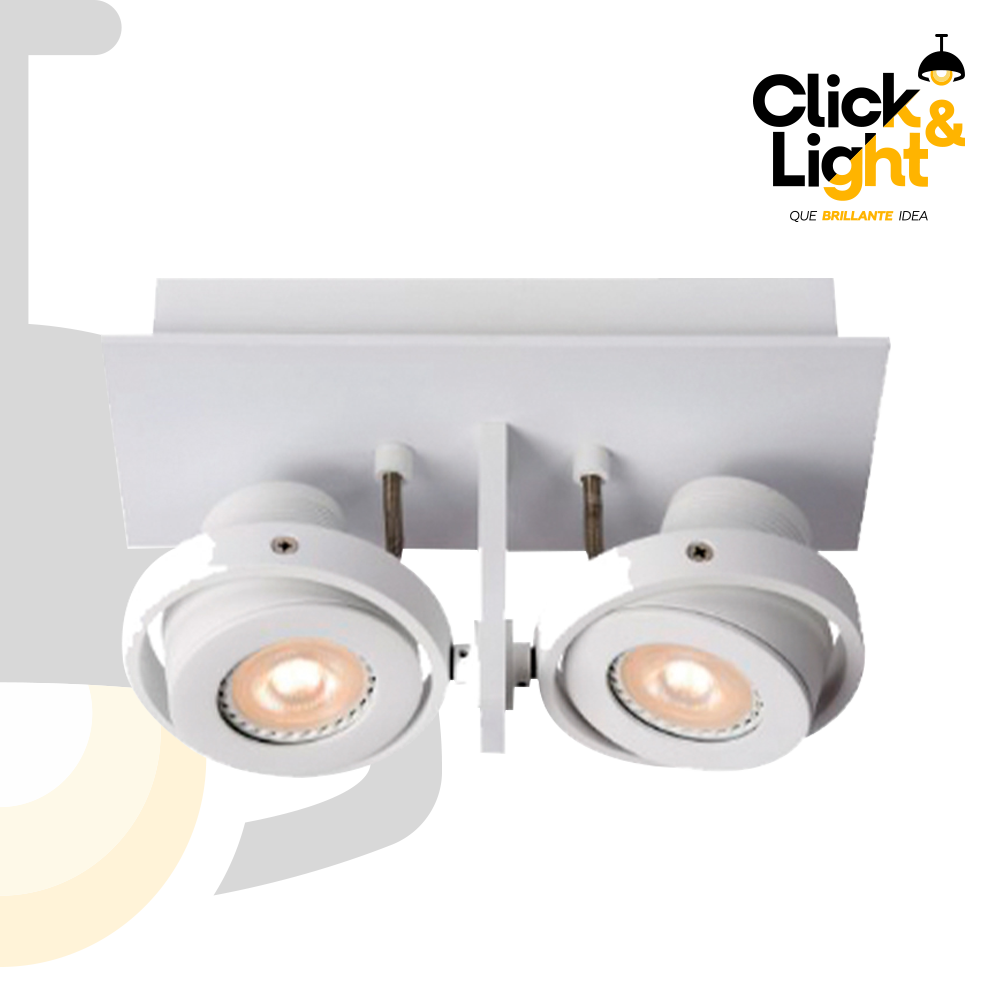 PLAFON 2 LUZ XAROL ESTILO CLASICO