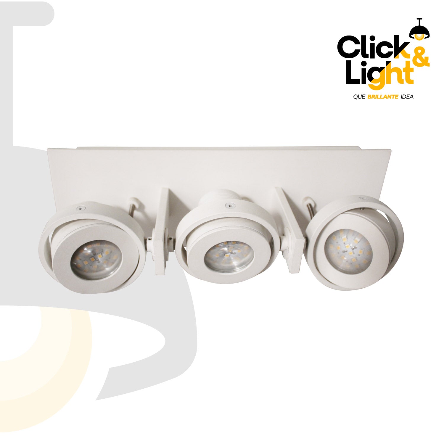 PLAFON 3 LUZ YAKI ESTILO CLASICO