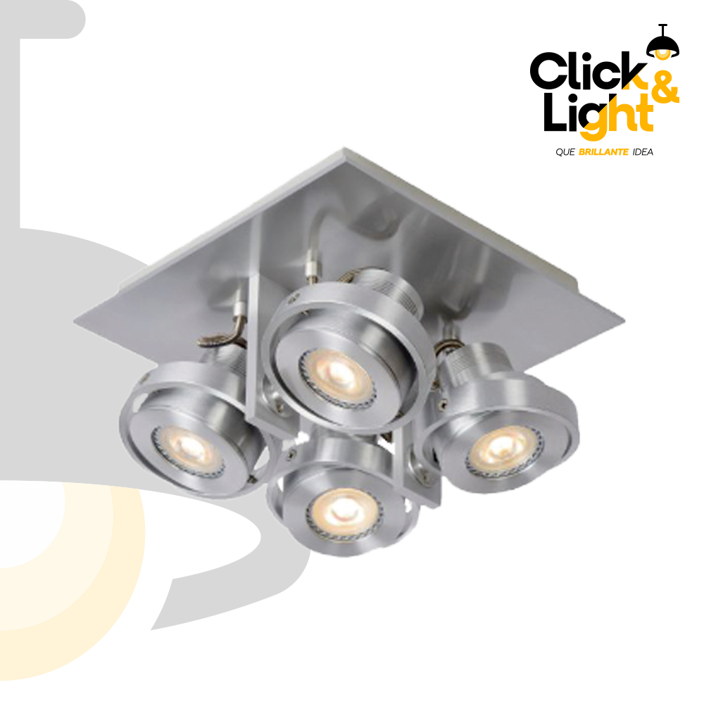 PLAFON 4 LUZ ZELLA ESTILO CLASICO