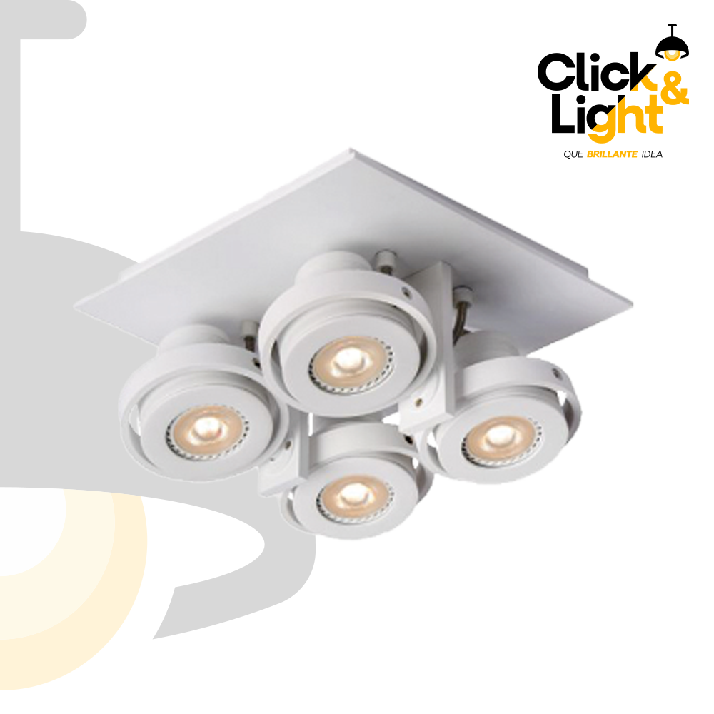 PLAFON 4 LUZ MAD ESTILO CLASICO