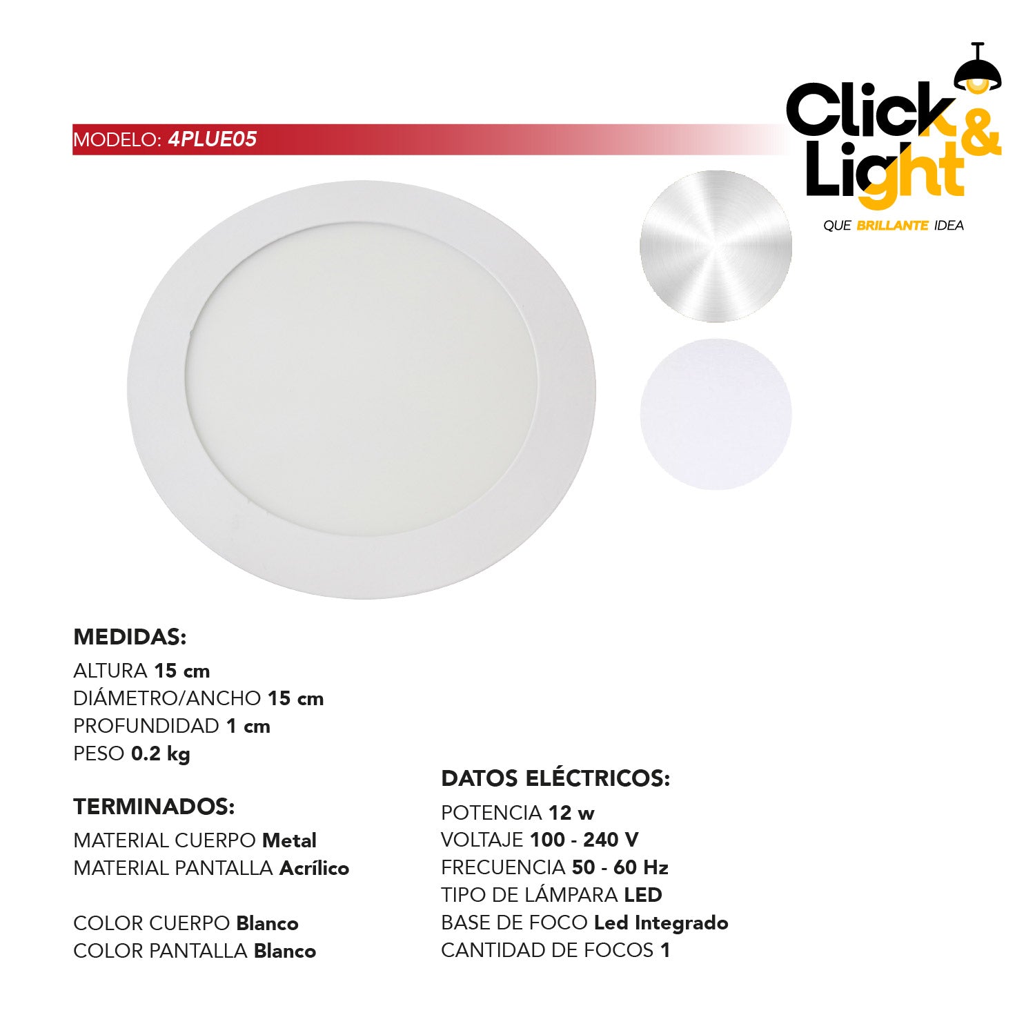 PLAFON LED NERON ESTILO CLASICO