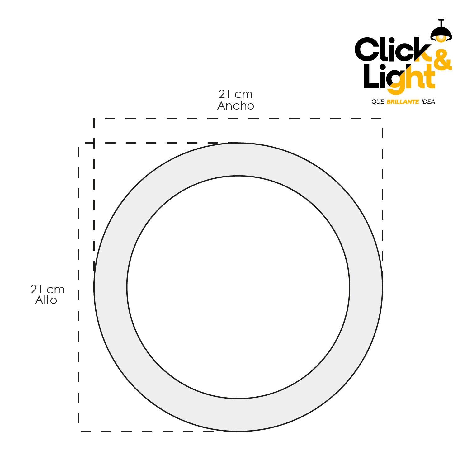PLAFON LED FRAN ESTILO CLASICO