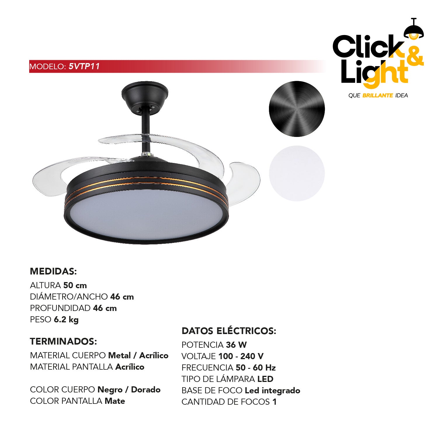 VENTILADOR KEOPI MODERNO