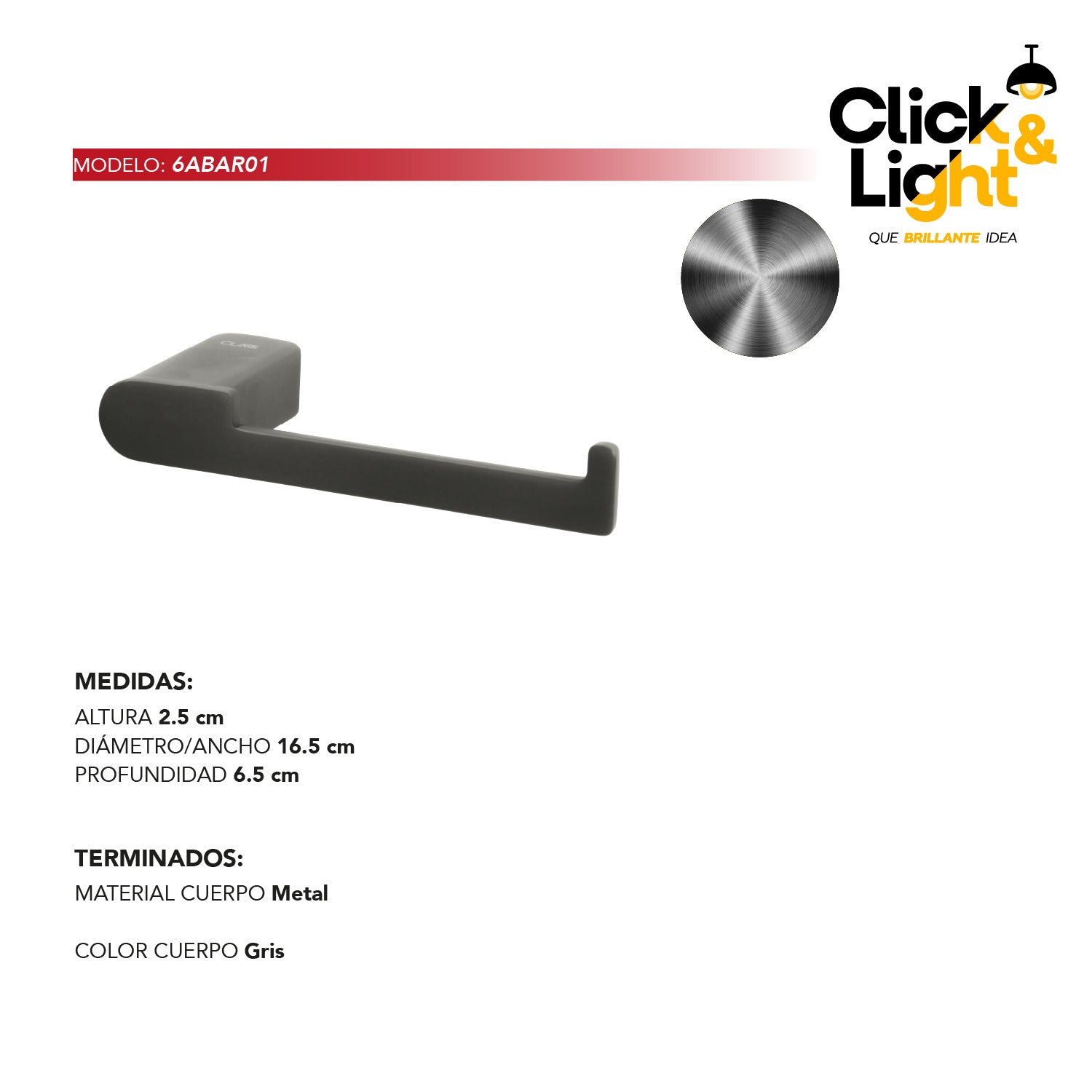 Portapapel Loft Clean Estilo Moderno