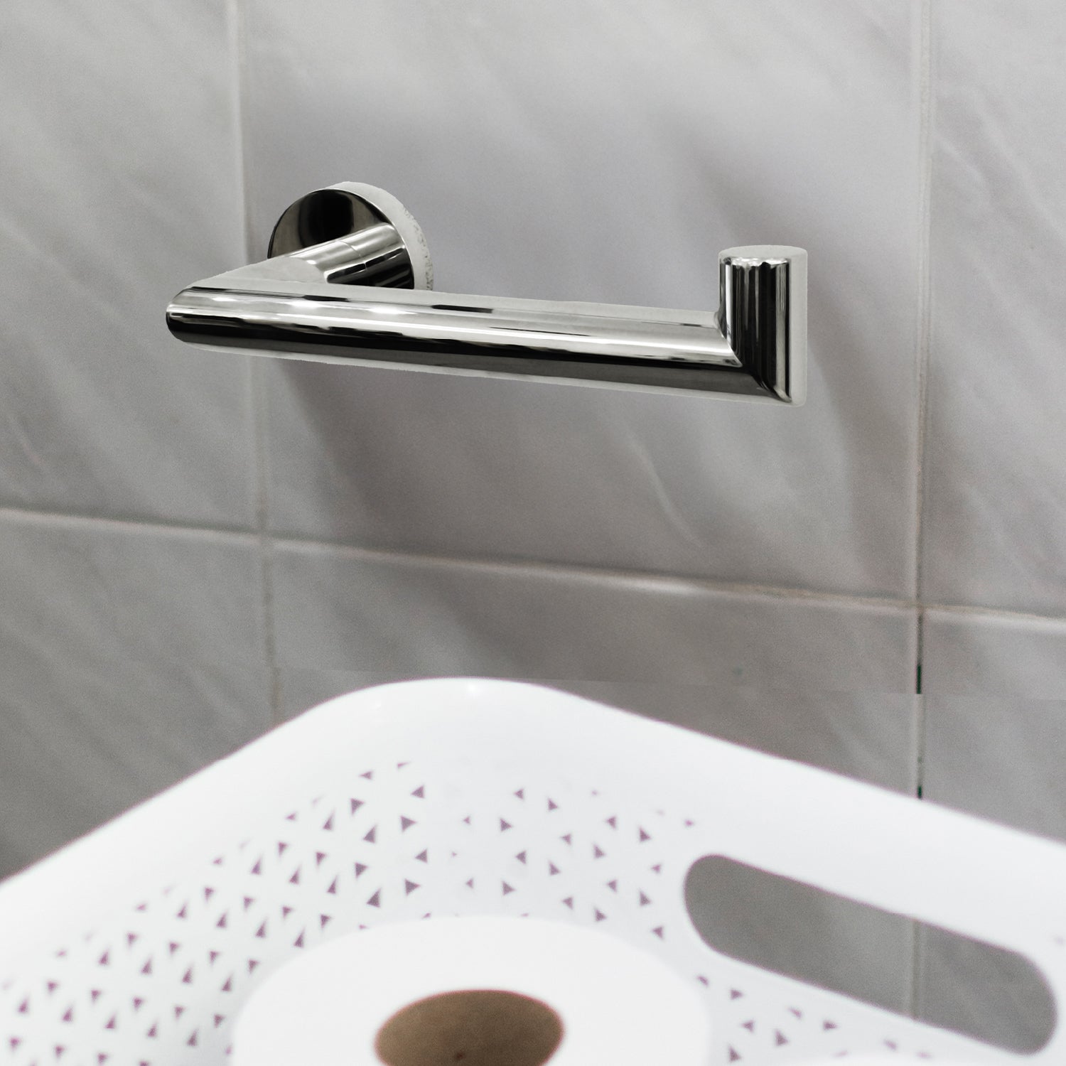 Porta Papel De Baño Line Estilo Moderno