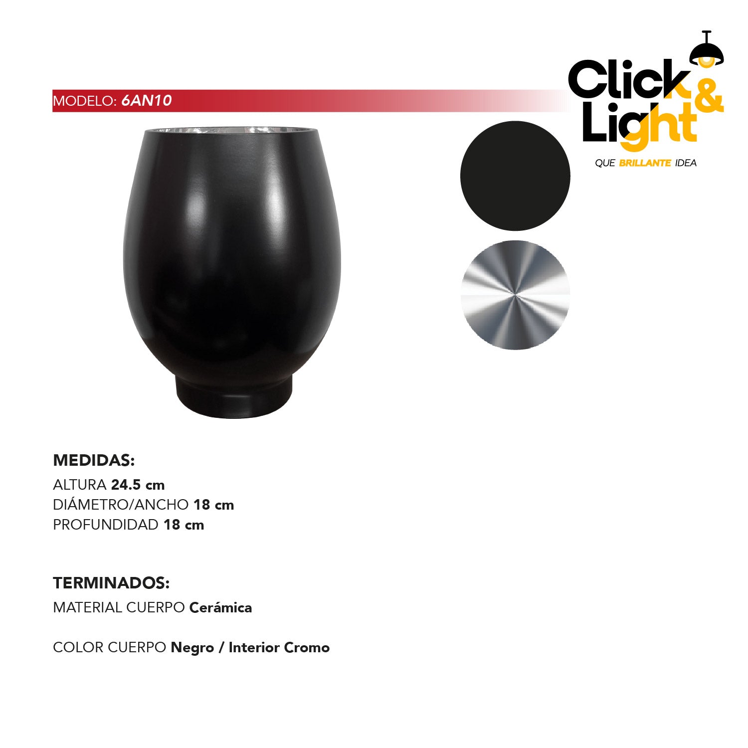 FLORERO DECORATIVO MODERNO MANCHESTER