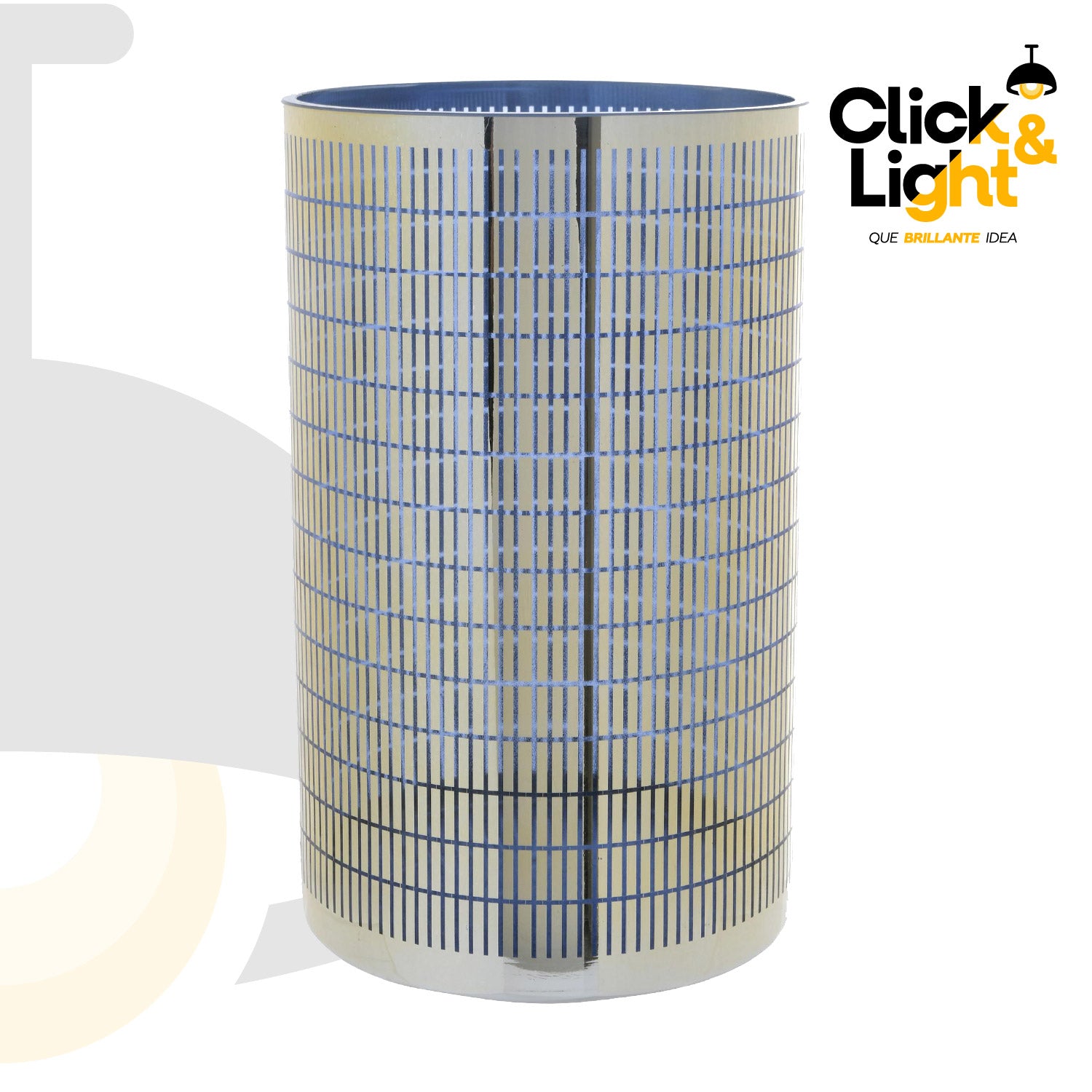 FLORERO DECORATIVO MODERNO CAROLA DE VIDIO DORADO