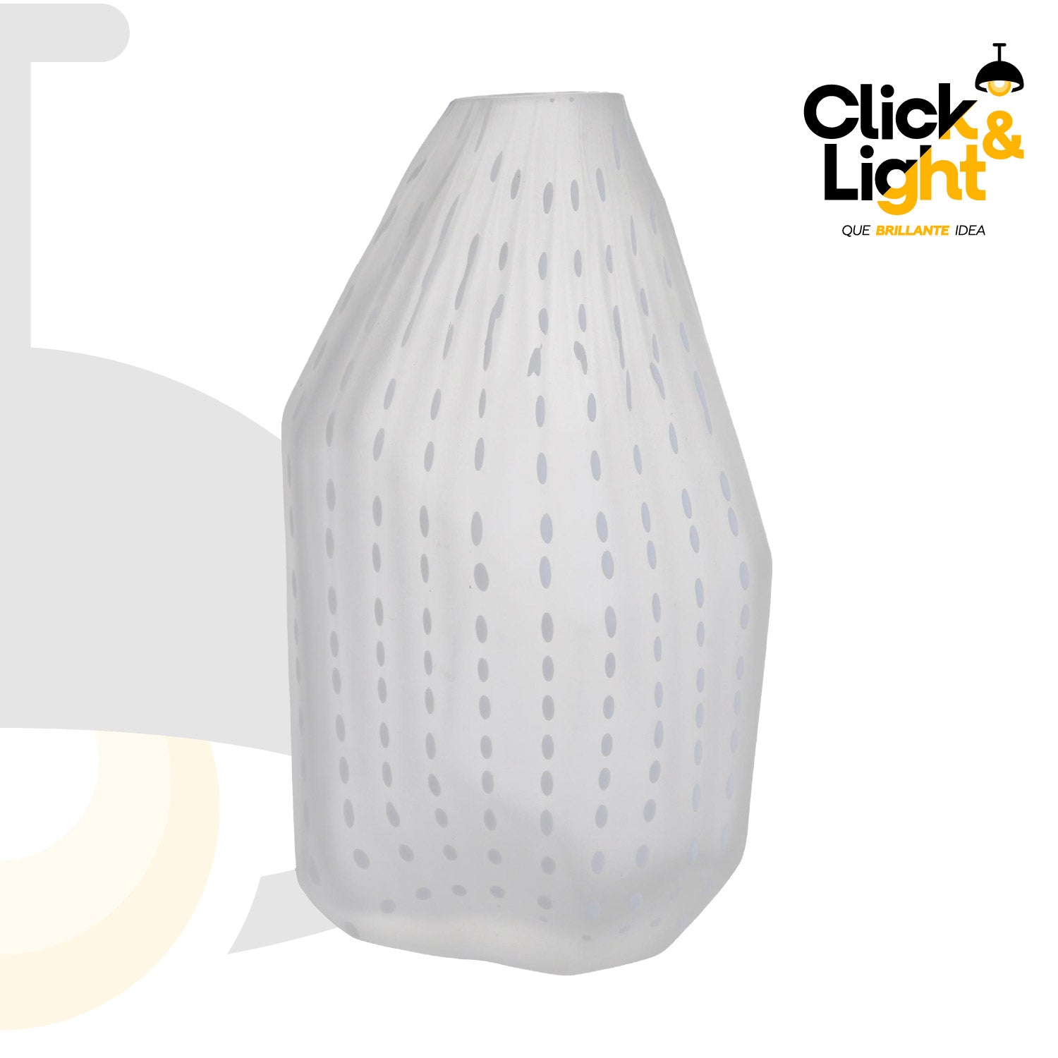 FLORERO DECORATIVO MODERNO BATH DE VIDRIO ELEGANTE