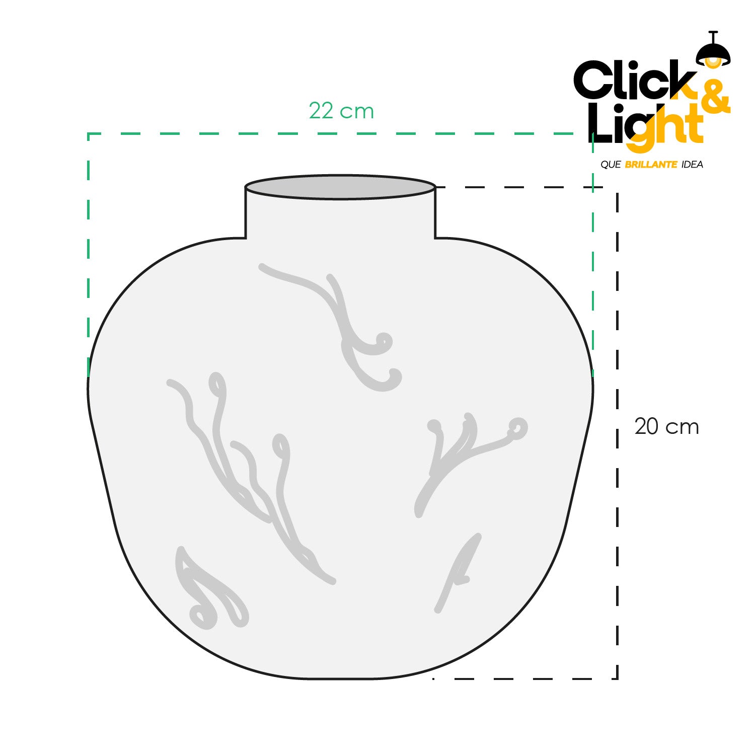 FLORERO CLASICO STUTTGART ELEGANTE