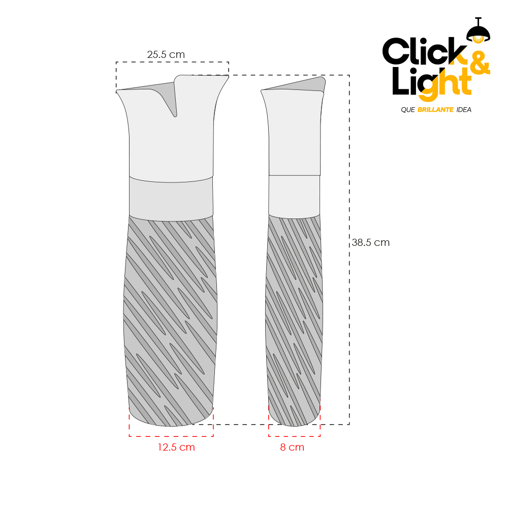 FLORERO DE CERÁMICA ELEGANTE KINGSTON