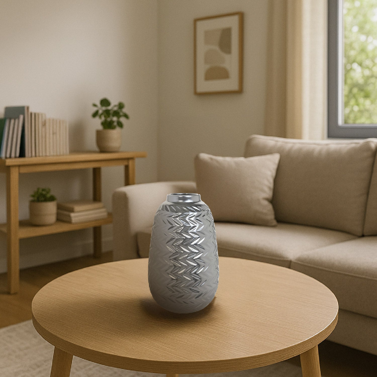 FLORERO DECORATIVO MODERNO MAGUNCIA DE CERAMICA
