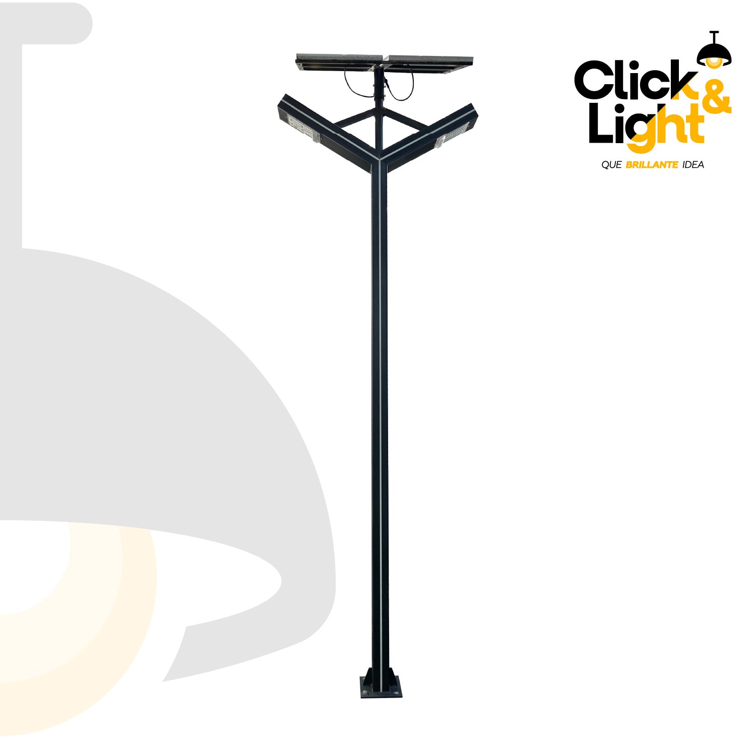 POSTE SOLAR DE PISO MODERNO PANTRA