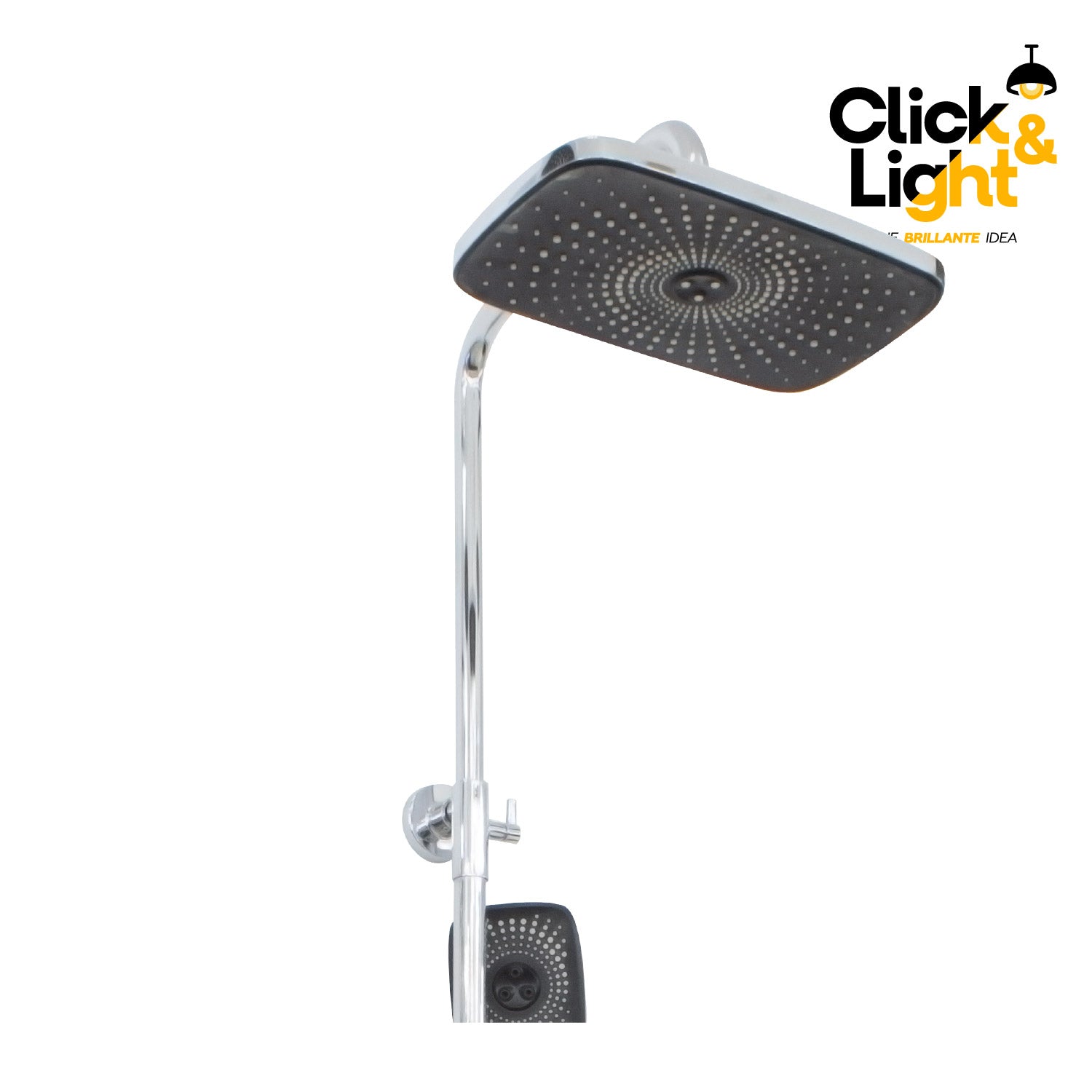 REGADERA MODERNA PRAIA CROMO