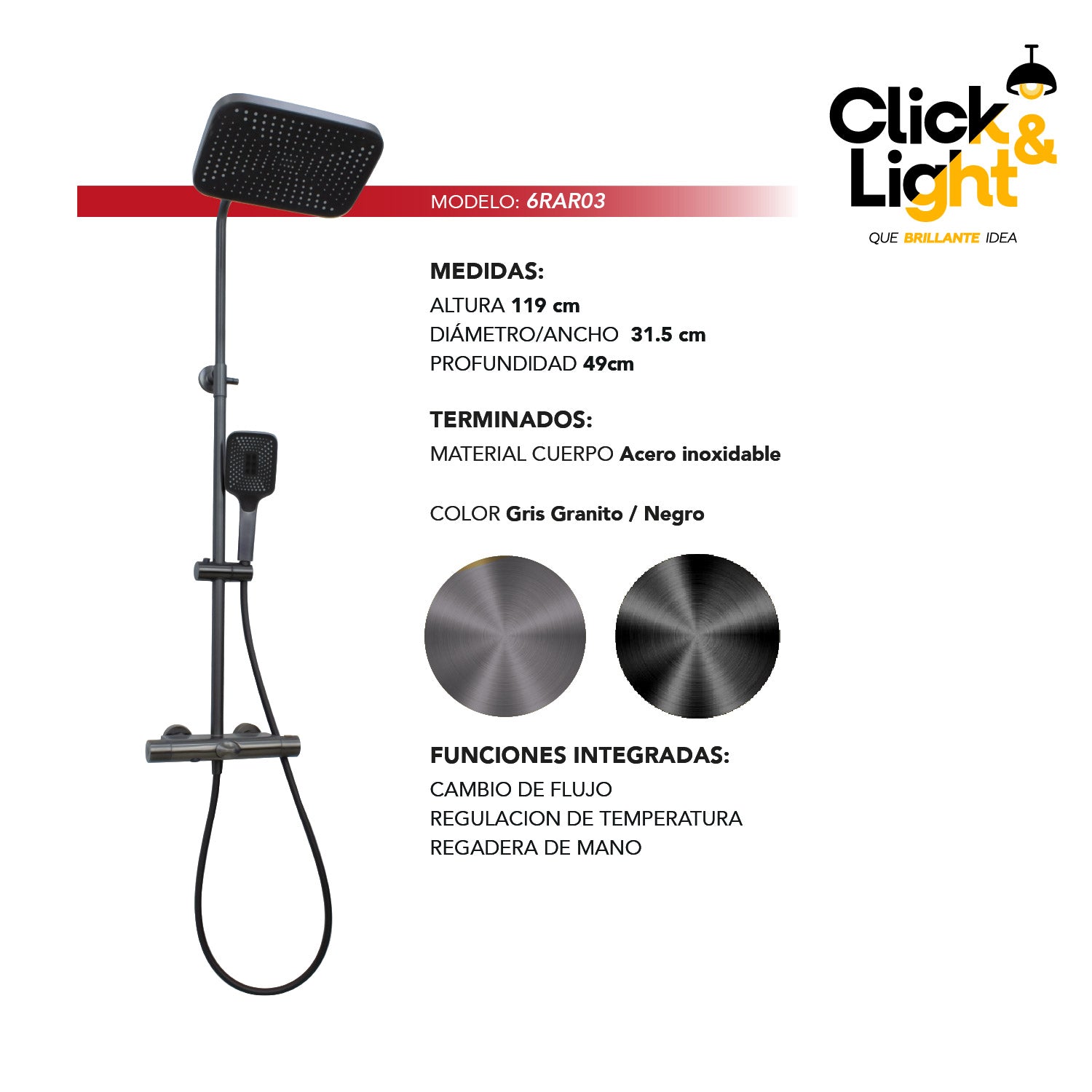 REGADERA MODERNA MADRID