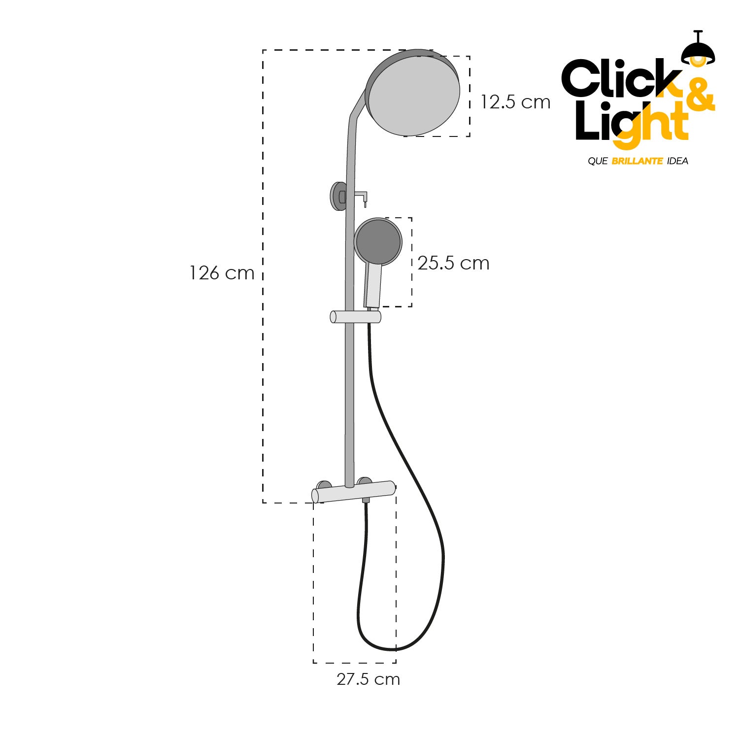 REGADERA MODERNA MOSCÚ